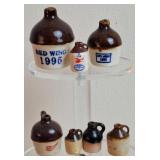 Red Wing Stoneware Miniature Jugs