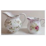 Wheeling Pottery La Belle China Pitcher, Gorman