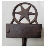Standard Clark Hdw. Co. Cast Iron Match Holder