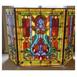 Stained Glass Bi-Fold Decorative Divider