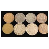 Liberty V Nickels & Wheat Pennies