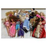 Collection of Barbies & Ken