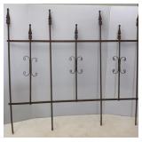 Antique Metal Fence Panel