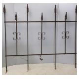 Antique Metal Fence Panel