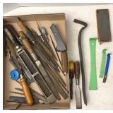 Files, Nail Pullers & Sharpening stone