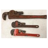 Ridgid 10 & 18 Pipe Wrenches