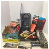 Paint Supplies & Tie Cutter