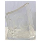 Dartington Crystal Squirrel Paperweight