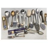 Miscellaneous Plate Flatware & Chicago Collector