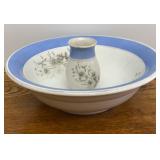 Stone China Basin & Vase