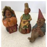 Tom Clark Resin Gnomes (Bailey, Countess & ?)