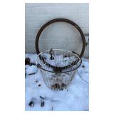 Egg Basket & Metal Rim