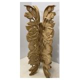 Two-Piece Cast Metal Plant Stand