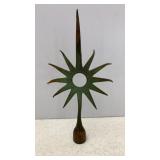 Antique Copper Lightning Rod Finial