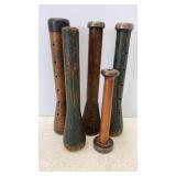 Antique Wooden Spools