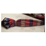 Red plaid umberella, great condition