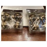 Drapery finials , 4 , NEW