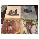 America, Donovan, and The Hollies  LP Records