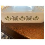 Fireking baking dish, 8' square