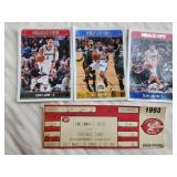 1993 Reds Ticket Stub, 2017 Cards
