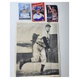 Rob Feller poster, Berryhill & Alford Cards