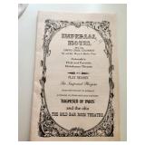 Theater Program,  Cripple Creek, CO  1974