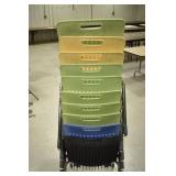 Virco Stackable Chairs (10)