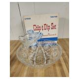 Anchor Hocking Chip & Dip Set, in box