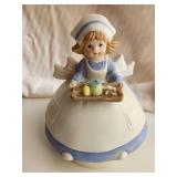Nurse Figurine Music Box