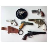 Miniature Guns, cap guns, key rings