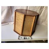 Wood Riser Stand, homemade