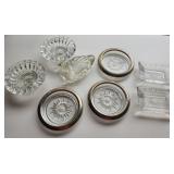 Ashtrays, coasters, candleholders