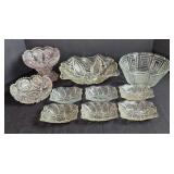 Pressed Glass Serving Dishes