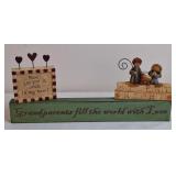 Grandparents & Family Signs, Nativity Figurine