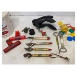 Vtg Bottle Openers & Wine Bottle Rabbit