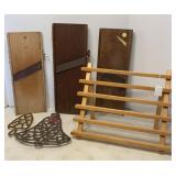 Primitive Slaw Cutters, Trivets & june Tailor