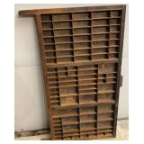 Antique Hamilton Printers Block Drawer