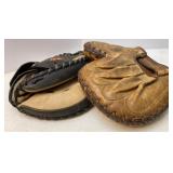 Antique & Modern Catcherï¿½s Mitts