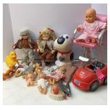 Vtg Dolls