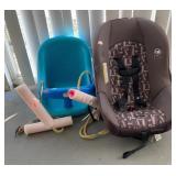 Cosco Car Seat & Back Yard Swing