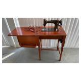 Antique Westinghouse Sewing Machine & Cabinet