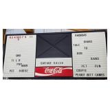 Coca-Cola Message Board & Letters