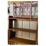 Wicker & Wooden Shelf