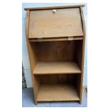 Wooden Bread Box & Shelves