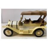 Vtg Jim Beam Thomas Flyer Car Decanter