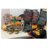 Large Lot of Halloween Decor