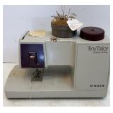 Singer Tiny Tailor Mending Machine & Pin Cushion: