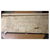 1939 Hancock County Road Map