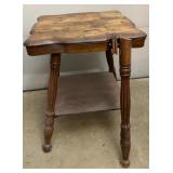 Antique Oak End Table