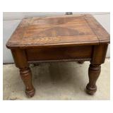 Pine End Table 26x22x21